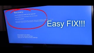 3 EASY WAYS TO FIX BOOT UP ERROR WINDOWS 7 8 10 BLUE SCREEN OF DEATH BSoD [upl. by Anek]