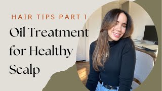 Healthy Hair Tip  Oil Treatment  Join my Healthy Hair Journey 2022  Fable amp Mane product Review [upl. by Hait]