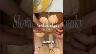 54100  Slovakian Laskonky cookies meringue slovakia easyrecipes [upl. by Adlen]