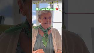 Che cosa è l’amore Lo abbiamo chiesto alle Ospiti di Aris Garden Senior Living ❤️ anziani amore [upl. by Lorinda173]