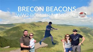 Brecon Beacons Hike WW2 Wellington Bomber Wreckage Fan y Big amp Ridge Walking greenspaces [upl. by Latoniah]