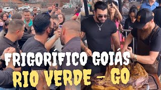 GUSTAVO LIMA INAUGURAÇÃO FRIGORÍFICO GOIÁS EM RIO VERDE MULTIDÕES DE FÃS JA AGUARDAVAM [upl. by Aytnahs]