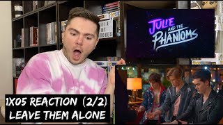 JULIE AND THE PHANTOMS  1x05 THE OTHER SIDE OF HOLLYWOOD REACTION 22 [upl. by Ffilc]