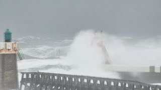 Capbreton  Tempête Ciaran [upl. by Eeryn]