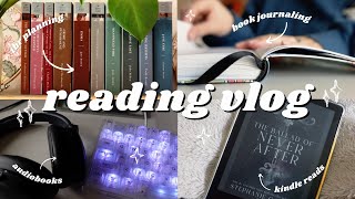 another bookish vlog  finishing the Caraval series book journaling amp reading updates [upl. by Nesmat501]