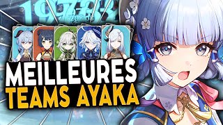 Guide MEILLEURES TEAMS AYAKA  Genshin Impact [upl. by Chema]