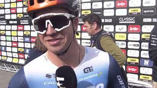 Dylan Groenewegen  Interview at the start  Classic BruggeDe Panne 2024 [upl. by Fablan52]