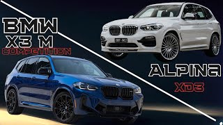 ⚠️ BMW X3 m VS Alpina XD3  ⚠️ [upl. by Neelie]