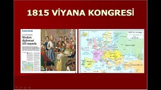 1815VİYANA KONGRESİ [upl. by Doran970]