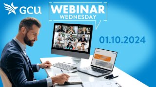 GCU Webinar Wednesday  New Year New Possibilities [upl. by Enar483]