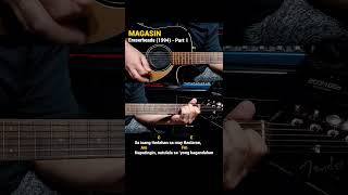 Magasin  Eraserheads 1994 Easy Guitar Chords Tutorial with Lyrics Part 1 SHORTS [upl. by Aip]