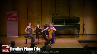 Live at the National Music Museum  The Rawlins Piano Trio  January 28 2024 [upl. by Airreis]