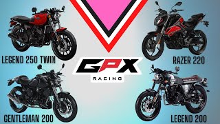 Nên mua GPX Legend 200 Legend 250 Twin GPX Gentleman 200 hay Razer 220   Moto Racer 65 [upl. by Derick]