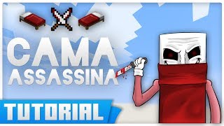 Trap da cama Assassina  48 Redstone Tutorial ft viniccius13 [upl. by Hertz]