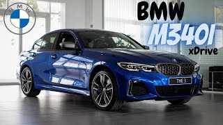 2022 BMW M340i xDrive G20 Portimao Blue  Exterior amp Interior Look  Cars by Vik [upl. by Yrocej]