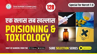 Poisioning amp toxicology  Targeting NORCET 70  By RN Sir AIIMS JODHPUR tncnursing [upl. by Nnyleitak]