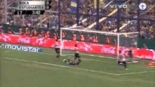 Gol de Palermo  Boca 1 vs 2 Estudiantes  Final Apertura 2006 [upl. by Schecter]