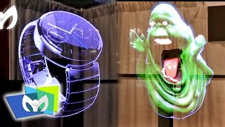 HOLOGRAMAS EN 3D CON LEDS KINOMO CES 2016 [upl. by Darbie]