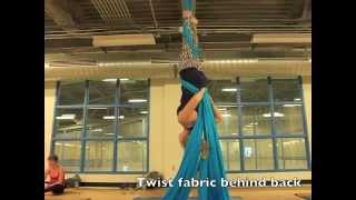 Aerial Silks  How to Fairy from a swing [upl. by Farhi]