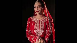 Luxury our staining red gharara song love fashion music garara ytshorts [upl. by Buyse700]