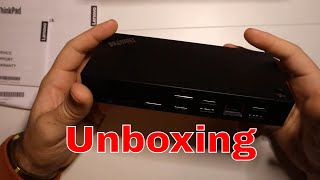 Lenovo ThinkPad Universal USB C Dock [upl. by Zavala]