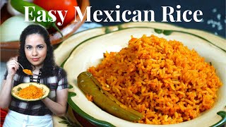 How to make MEXICAN RICE  TRADITIONAL MexicanSPANISH rice RECIPE [upl. by Assed]