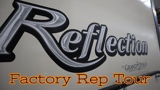 Grand Design Reflection Build Quality Tour w Factory Rep [upl. by Asined752]