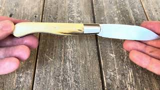 40 seconds French knife review Le Sabot Aurillac broomwood [upl. by Rae]