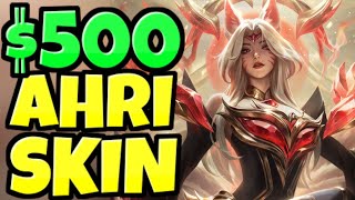 I got the 500 Faker Ahri skin [upl. by Aihsitan176]