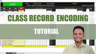 MATATAG CLASS RECORD ENCODING in Hybrid Record System  Automated Class Record 2023 [upl. by Ahsenet]