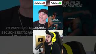 XAVI NO AUTOTUNE VS AUTOTUNE 😳 [upl. by Drawd]