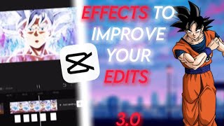 5 EFFECTS TO IMPROVE YOUR EDITS 30⚡️Capcut [upl. by Breana711]