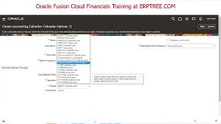 Oracle Fusion Financials Training  Accounting Calendar amp Chart of Accounts  5th Session [upl. by Nudd]