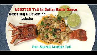 Butter Garlic Lobster Tail Deshell Lobster TailLobster CleaningDeveining Lobster Lobster Recipes [upl. by Whittaker]