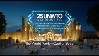 Welcome to Samarkand the World Tourism Capital 2023 [upl. by Robinia170]