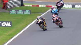 2024 Pirelli National Superstock Championship RD11 Brands Hatch Race 1 highlights [upl. by Haropizt]