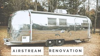 Full Tour of our Vintage Airstream Renovation  1968 Magdalene Project For Sale [upl. by Ainirtak762]