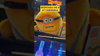 DESPICABLE ME 4 AT CINEWORLD despicableme4 cineworld [upl. by Jaclyn]