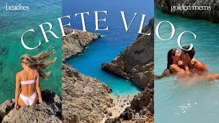 CRETE GREECE travel vlog [upl. by Mabelle323]