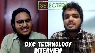 DXC Technology interview experiece  DXC technology interview questions DXC technology written test [upl. by Suiramed]