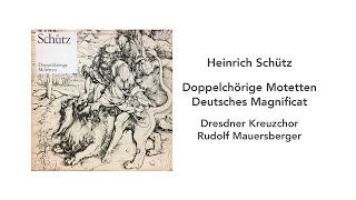 Heinrich Schütz Motets for Double Chorus Rudolf Mauersberger  Side 2 [upl. by Eical]