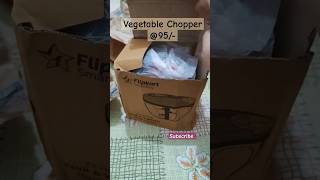 Manual Fruit amp vegetable Chopper from flipkart smartbuy at Rs 95 in BBD sale ytshorts unboxing [upl. by Eindys]