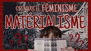 TOUT SUR LE FEMINISME MATERIALISTE et sur le lesbianisme radical [upl. by Brom]