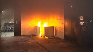 iMist™ Fire Suppression Live Fire Test [upl. by Elyrad]