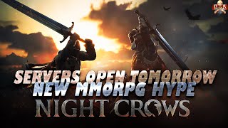 Night Crows  Highly anticipated Mobile amp PC MMORPG drops tomorrow Everything you need to know [upl. by Nnylasor]