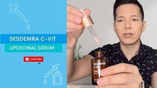 Review C VIT Liposomal Serum de Sesderma I ¿Mejor que el de La Roche Posay I Vitamina C [upl. by Emalee]