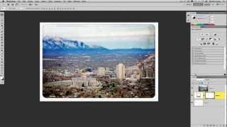 Two Minute Tip Creating Rounded Corners in Photoshop [upl. by Lzeil]