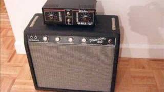 1964 Fender Princeton Amp  Weber Mass 150 Attenuator Demo [upl. by Eslud]