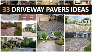 33 Driveway Pavers Ideas  DecoNatic [upl. by Robin]