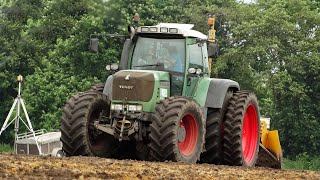 Fendt 930  716 Vario  Land egaliseren  Leveling  ten Hove  Uddel  Nederland [upl. by Moraj]